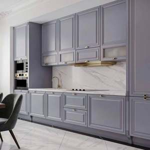 Modern European Australian Style <b>Laundry</b> Cabinet Ready to Assemble with Marble Laminate Countertop Faucet Made in China - Product Image 4