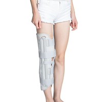 Genouillère respirante avec sangles réglables et stabilisateurs latéraux pour le sport, le soulagement de la douleur arthritique et la récupération des blessures