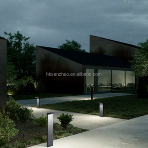 ไฟเสา LED ทรงแบนทันสมัย SENZHAO รุ่น IP65 ทำจากอะลูมิเนียม สำหรับภายนอกอาคาร เหมาะสำหรับทางเดินในสวน วิลล่า ทางเดิน และตกแต่งภูมิทัศน์ - Product Image 3