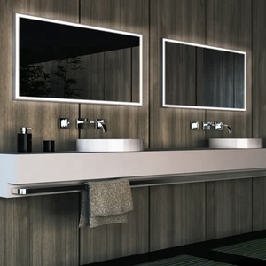 Norhs contemporáneo de montaje <span class=keywords><strong>en</strong></span> pared grande largo iluminado luces led de espejo de baño para la casa y el Proyecto del hotel - Product Image 2