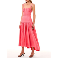 Robe longue élégante tissée pour femme grande taille, taille naturelle, lavable, personnalisable OEM ODM, collection automne