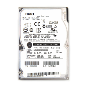 Hot bán 600g 6G 10K 2.5 inch <span class=keywords><strong>SAS</strong></span> sử dụng máy chủ nội bộ HDD doanh nghiệp Ổ đĩa cứng đĩa huc109060css600 - Product Image 1