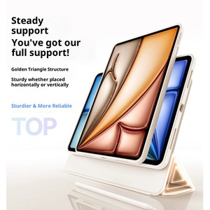 Étui de protection pour <span class=keywords><strong>iPad</strong></span> 11e génération, <span class=keywords><strong>coque</strong></span> de tablette à aspiration magnétique, rotation à 720 degrés, 11 pouces - Product Image 3