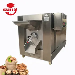 Multipurpose electric start corn peanut cashew nut roasting machine