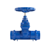 Fournisseur chinois, prix compétitif, vanne à boisseau en fonte ductile 63 mm avec volant