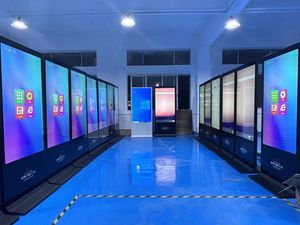 32 43 49 55 65 pouces LCD écran tactile support de sol affiche numérique affichage numérique vertical de signalisation pour la publicité - Product Image 6