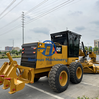 Niveleuse de terrain d'occasion originale chinoise petite niveleuse de route à moteur Caterpillar CAT140K 160K à vendre