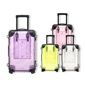 2023 Neueste Design Mini Koffer Packbox Candy Leere Geschenk verpackung Box mit Glister und unterschied licher Vorderseite