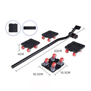Base elevadora para móveis, fácil movimentação doméstica ferramenta movimentação móveis cama sofá artefato levantador pesado ferramenta