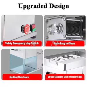 Pelador <span class=keywords><strong>de</strong></span> Verduras y Frutas, Cortador en Julianas, Máquina para Cortar <span class=keywords><strong>Carne</strong></span> en Cubos, Cortador <span class=keywords><strong>de</strong></span> <span class=keywords><strong>Carne</strong></span> Congelada en Cuadrados, Triturador <span class=keywords><strong>de</strong></span> <span class=keywords><strong>Carne</strong></span> <span class=keywords><strong>de</strong></span> Pollo - Product Image 5