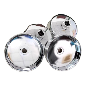Juego de llaves de extracción de filtro de aceite, vaso de accionamiento de <span class=keywords><strong>1</strong></span>/<span class=keywords><strong>2</strong></span> pulgadas, juego de vaso de filtro de aceite, 27 Uds. - Product Image 3