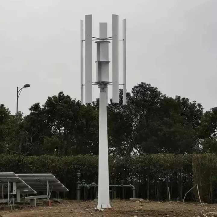 Three-Phase AC Permanent Maglev Generator 20kw Vertical Axis Wind ...