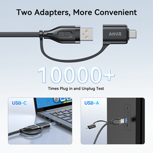 Câble de liaison <span class=keywords><strong>VR</strong></span> tressé AMVR 5M, câble USB 3.0 pour charge rapide et transfert de données pour Quest/<span class=keywords><strong>PICO</strong></span>, conception durable anti-déchirure - Product Image 3