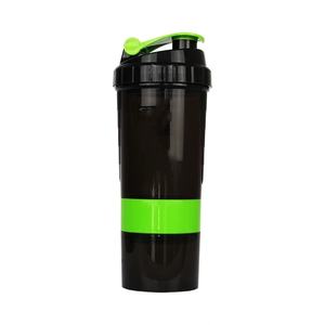 Logotipo personalizado 500ml 1000ml PP Gym Cup Proteína de plástico sin BPA para botella agitadora con marcador de garrapatas para uso deportivo Fitness - Product Image 1