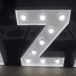 Marquee Numbers 2ft Marquee Letter Sign Club Store Shop Sign Iluminado 3ft Led Numbers Marquee Letter con <span class=keywords><strong>bombillas</strong></span> - Product Image 2