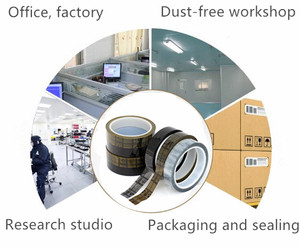 Băng Dính Lưới Đánh Dấu Chống Tĩnh Điện Phòng Sạch 0.06Mm 48Mm Cho Túi Bảo Vệ ESD Chống Tĩnh Điện Lưới Tự Niêm Phong Công Nghiệp - Product Image 6