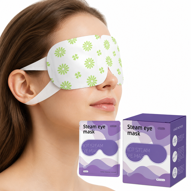 Disposable Self Heating Warm Compress Steam Eye Mask for Sleep Travel Office Daily Eye Fatigue Relief Dark Circles Soothing
