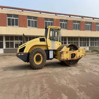Rouleau compresseur BW225D-3 Bomag, rouleau compacteur b225 pour machine de construction routière allemande, rouleau à tambour unique de 25 tonnes