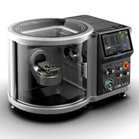 Centro de Mecanizado CNC de Precisión de 5 Ejes XM100, Fresadora de Escritorio Pequeña, Herramienta CNC Industrial para Fabricantes y Bricolaje