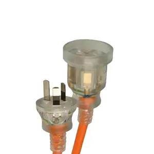 Australian Standard RCD Protected Plugs Power Extension Cord for Camping Use