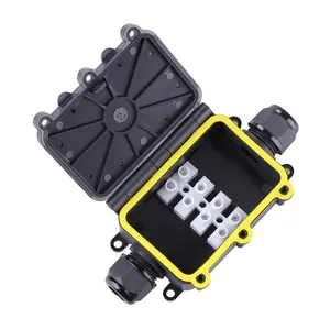 E-Weichat Bridge Lighting Plastic Copper PA66 Industrial Outdoor Waterproof Cable Junction Box IP68