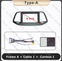 Cadre d'autoradio DVD de haute qualité, directement de l'usine, écran de lecteur audio de tableau de bord, panneau 2Din pour ZXAUTO TERRALORD 2019-2022, cadre de 9 pouces