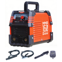 DANENG Poste à souder industriel haute puissance MMA-160DM 160A Mini MMA pour acier inoxydable et fonte, épaisseur 1,6-4 mm, monophasé