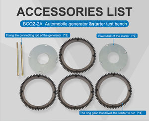 Démarreur et alternateur résistants de générateur de camion pour le banc d'essai BCQZ-2A la tension 220v - Product Image 5