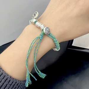 สร้อยข้อมือแมวนำโชคแฮนด์เมด 999 เงินแท้ ของขวัญเครื่องประดับรูปสัตว์สำหรับผู้หญิง - Product Image 4