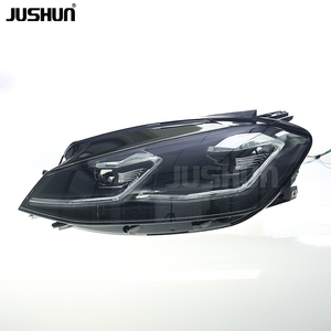 Gruppo Fari a LED JUSHUN per <span class=keywords><strong>Volkswagen</strong></span> <span class=keywords><strong>Golf</strong></span> <span class=keywords><strong>7.5</strong></span> 18-20, Aggiornamento con Nuove Luci Diurne - Product Image 4