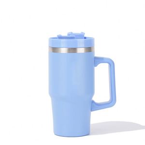 Wholesale Customized Good Quality New 20oz 590ml Stainless <b>Steel</b> Tumbler with Handle - Product Image 1