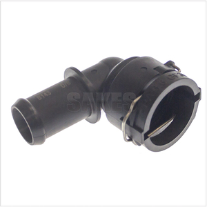 Pièces détachées automobiles SAKES Pièces de rechange Système de refroidissement du moteur automobile Bride de refroidissement Tuyau d'eau Connecteur 1J0122291C pour Audi <span class=keywords><strong>A1</strong></span> - Product Image 2