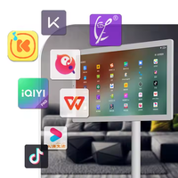 Écran tactile 24 pouces Android 13 Smart Tv Écran de moniteur portable Écran LCD intelligent Écran tactile Divertissement