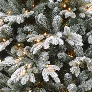 2025 PE + PVC hỗn hợp nhân tạo tuyết trắng đổ xô Cây giáng sinh - Product Image 5