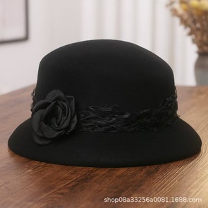 Chapeau cloche rayé <span class=keywords><strong>Angela</strong></span> William pour femme - Chapeau bob d'été imprimé en sérigraphie avec cordon de serrage réglable - 100 % coton blanc pour adulte - Product Image 3