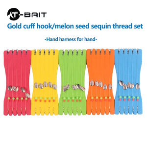 C Juego de señuelos de pesca con mosca Kit de accesorios <span class=keywords><strong>Sinker</strong></span> Spinner Tackles <span class=keywords><strong>Line</strong></span> Group Swivels <span class=keywords><strong>Hook</strong></span> Bait - Product Image 4