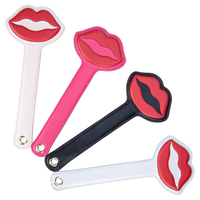 BLQ BDSM Sex Spanking PU Leather Punishment Paddle Beat Submissive Fetish Rose 100% Waterproof 63g CE ROHS Certified No Side