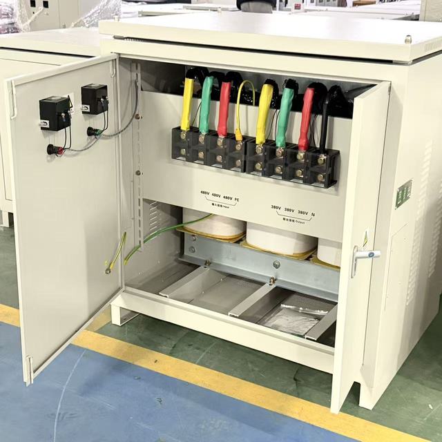 3kVA-200kVA Three Phase Aluminum & Copper Winding Dry Type High Efficiency 98% Isolation Step-Up/Down Transformer CE