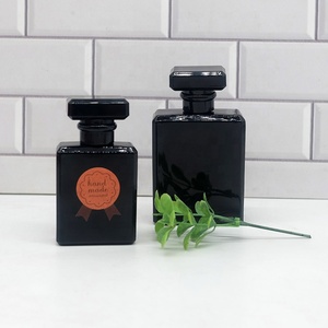 Wholesale Luxury '<strong>Purfume</strong> <strong>Bottles</strong> Unique Square Glass Crystal 100Ml 50Ml Perfume <strong>Bottles</strong> Manufacture - Product Image 4