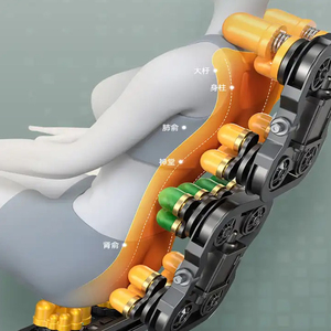 2024 4d Chair Massager Shiatsu Luxury Thai Stretch 3d 0 Gravity Back Leg Home Thai Chair - Product Image 4