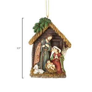 Treo Nhựa Thánh Gia Đình Giáng Sinh Đồ Trang Trí Giáng Sinh Cho Giáng Sinh Cây Trang Trí Tôn Giáo Các Mặt Hàng - Product Image 2