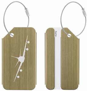 Étiquettes de bagages personnalisées imprimées en gros à prix d'usine, étiquettes d'identification durables et imperméables pour événements promotionnels et voyages d'affaires - Product Image 6