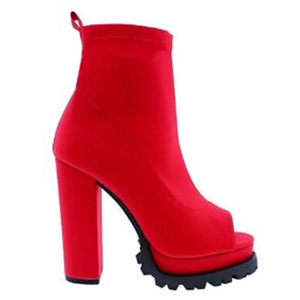 WETKISS Kích Thước Lớn US15/46 Thời Trang Phụ Nữ Tùy Chỉnh Mùa Thu Giày Cao Nền Tảng Khởi Động Sexy <span class=keywords><strong>Peep</strong></span> <span class=keywords><strong>Toe</strong></span> Boots Leopard Mắt Cá Chân Khởi Động Bán Buôn - Product Image 2