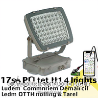 Projecteur LED COB haute puissance en aluminium, étanche IP65, éclairage extérieur paysager, télécommande, CRI élevé 90, garantie 3 ans