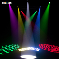 Dj Disco Stage Effect Light 6 Prism Gobo Mini 100W LED Beam Spot Moving Head Light avec LED Ring