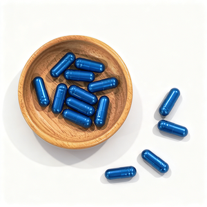 <b>Men's</b> Natural Health Capsule Herbal Dietary Fiber Capsule for Daily Energy Customized Blue Label Bottle Option OEM/ODM - Product Image 6
