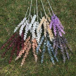 गर्म बिक्री शादी की सजावट कृत्रिम यूकेलिप्टस छोड़ देती है फूल के पौधे - Product Image 5