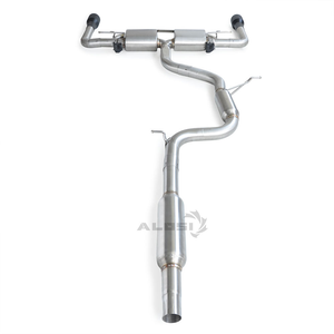 Sistema de Escape de Acero Inoxidable para Audi A3 (8V) 1.4T 2014-2020, Tubo de Escape de Alto Rendimiento con Dos Puntas Negras - Product Image 4