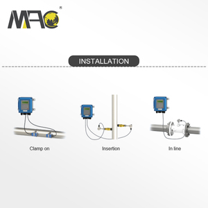 Máy Đo Lư<span class=keywords><strong>u</strong></span> Lượng Nước Siê<span class=keywords><strong>u</strong></span> Âm Có Kẹp Cảm Biến Nhiệt Dòng Chảy Kỹ Thuật Số Rs485 DN15 ~ DN6000 Để Bán - Product Image 2