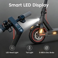 Trottinette électrique adulte 650W avec moteur sans balais, pliable, batterie lithium 36V, 25 km/h, 3 modes de vitesse, trottinette de ville